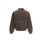 Brown Cotton Bomber