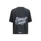 Black Cotton T-Shirt