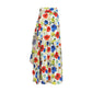 Multicolor Linen Long Skirt