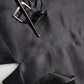 Black Wool Single Breasted Men Waistcoat Vest