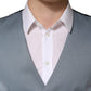 Gray Wool Single Breasted Men Waistcoat Vest