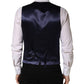 Gray Wool Single Breasted Men Waistcoat Vest