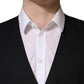 Black Wool Single Breasted Waistcoat Vest