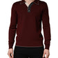 Maroon Re-Edition Wool Long Sleeves T-shirt