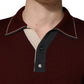 Maroon Re-Edition Wool Long Sleeves T-shirt
