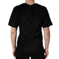 Black DG Mania Logo Print Casual  T-shirt