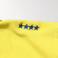 Yellow Short Sleeve Pique Men Cotton Polo Shirt T-shirt
