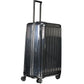 Black Polycarbonate Men's Travel Bag