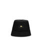Black Polyamide Bucket Hat