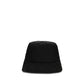 Black Polyamide Bucket Hat
