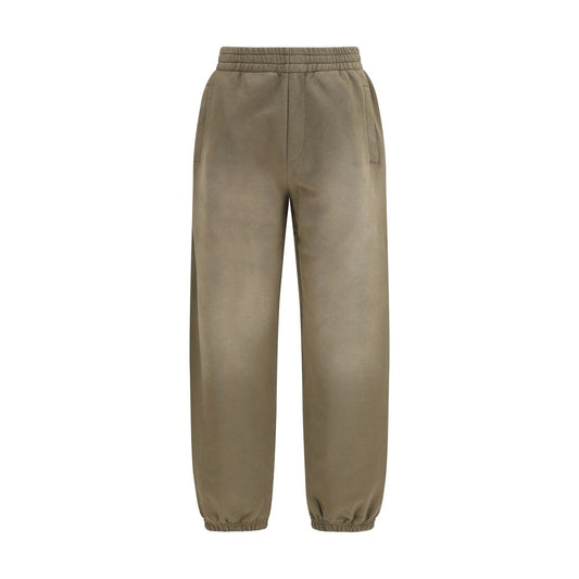 Bicolor Cotton Joggers (Workout Pants)