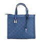 Marc Jacobs Mini Grind Blue Sea Perforated Leather Crossbody Tote Bag Purse