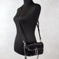 Marc Jacobs The Mini J Marc Shoulder Bag Black Sequined Crossbody Bag