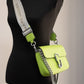 Marc Jacobs Womens The J Marc Shoulder Bag Green Glow H956L01PF22-325 One Size