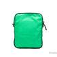 Versace Small Bright Green Nylon Fabric Medusa Crossbody Messenger Bag Purse