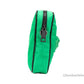 Versace Small Bright Green Nylon Fabric Medusa Crossbody Messenger Bag Purse