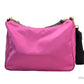 Versace Small Dahlia Nylon Fabric Medusa Pendant Crossbody Shoulder Purse Bag