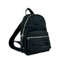 Marc Jacobs Small Black Quilted Backpack Bookbag
