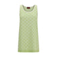 Bicolor Cotton Casual Dress