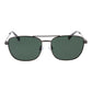 Gray Stainless Steel Sunglasses