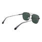 Gray Stainless Steel Sunglasses
