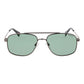 Gray Metal Sunglasses