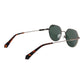 Gray Metal Sunglasses