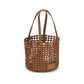 Brown Calf Leather Bos Taurus Backet Bag
