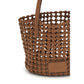 Brown Calf Leather Bos Taurus Backet Bag