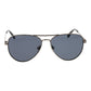 Gray Metal Sunglasses