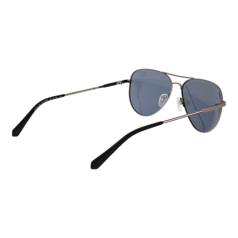Gray Metal Sunglasses