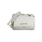 Grey Polyurethane Women's Bag