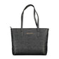 Black Polyurethane Women's Bag