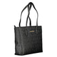 Black Polyurethane Women's Bag