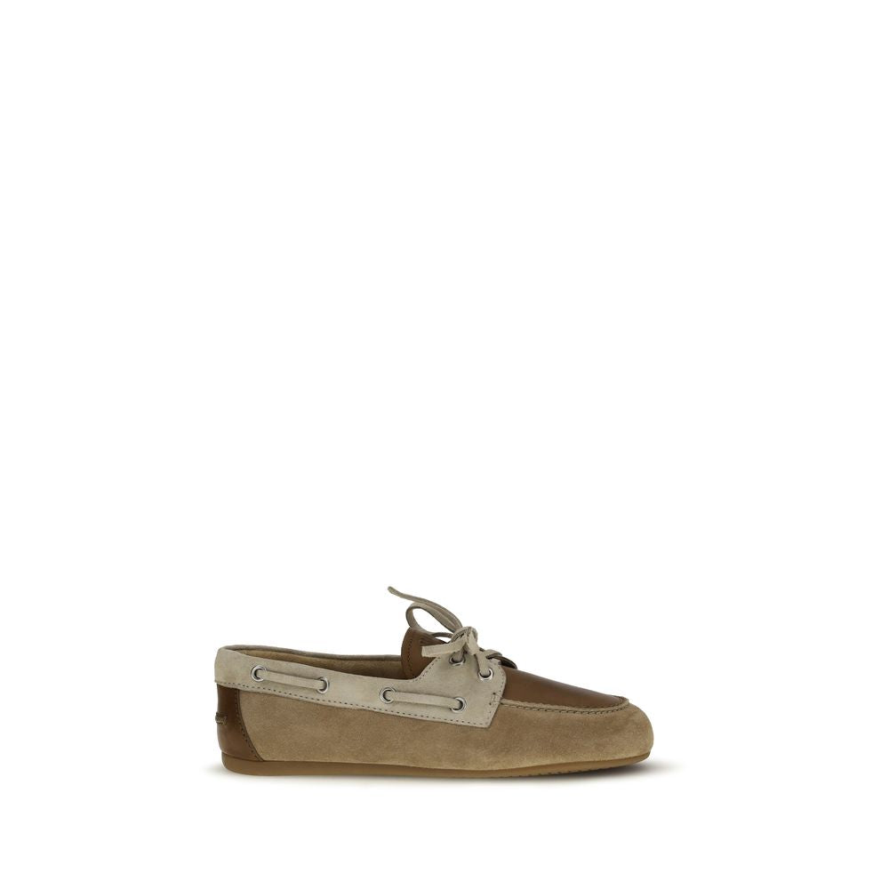 Multicolor Calf Leather Bos Taurus Slip-On Loafers