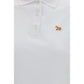 White Cotton Polo Shirt