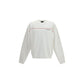 White Cotton Sweatshirt