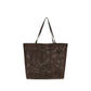 Brown Raffia Shoulder Bag