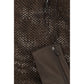 Brown Raffia Shoulder Bag
