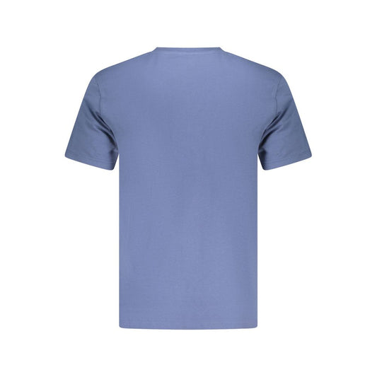Blue Organic Cotton Men T-Shirt