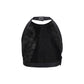 Black Silk Pattern Shirt