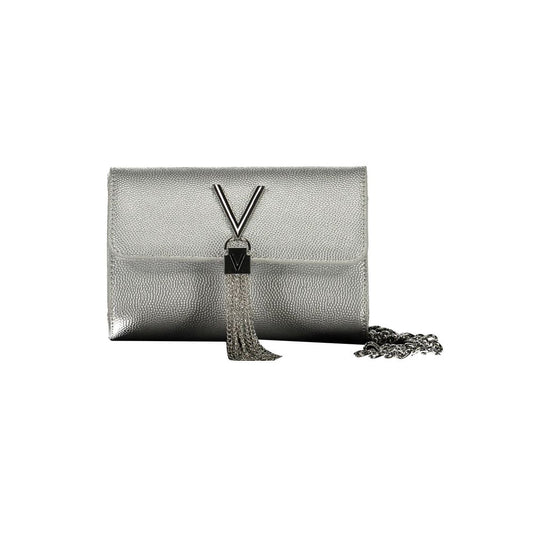 Argento Poliuretano Donna Borsa