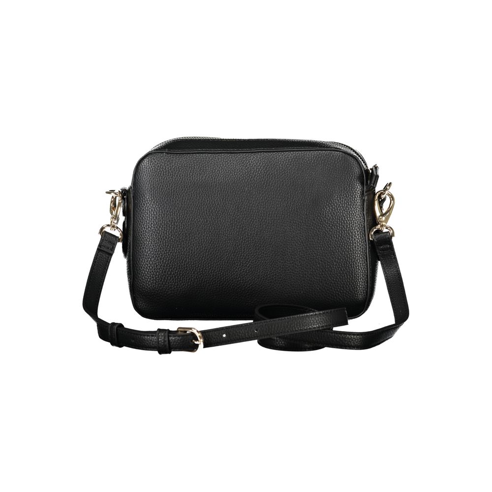 Black Polyurethane Women's Bag