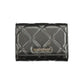 Black Polyurethane Women's Wallet