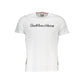 White Cotton Men T-Shirt