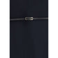 Blue Viscose Long Dress