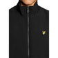 Black Polyester Sleeveless Jacket