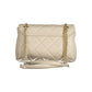Beige Polyurethane Women's Bag