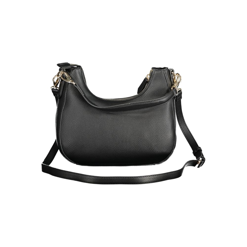 Black Polyurethane Women's Bag