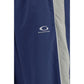Blue Polyester Joggers (Workout Pants)